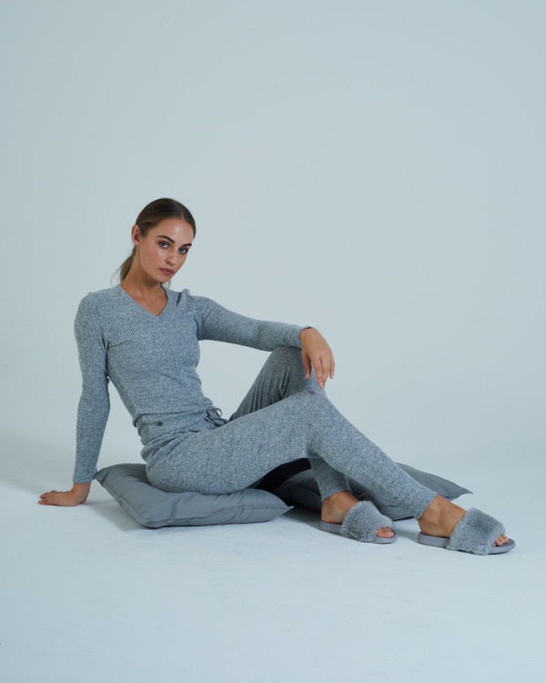 Dani Lounge Top Diesel Grey