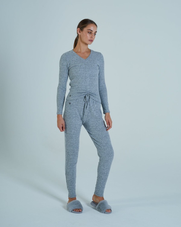 Dani Lounge Top Diesel Grey