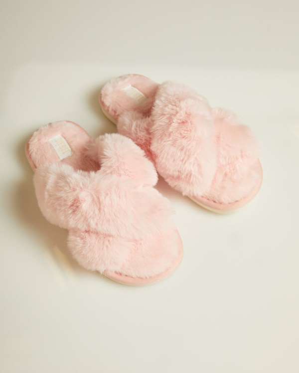 Diesel Imogen Slippers Pink