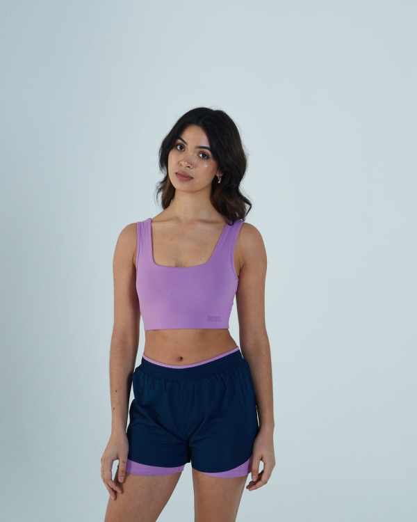 Sidney Active Short Peacock Navy Diesel