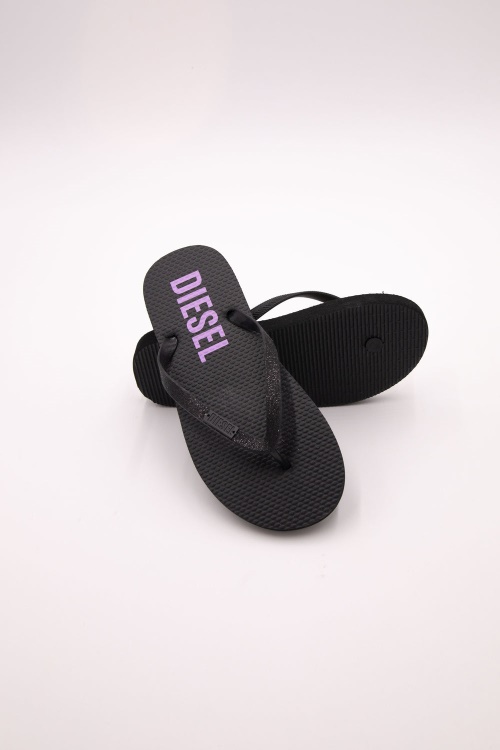 Penelope Flip Flops Diesel Black