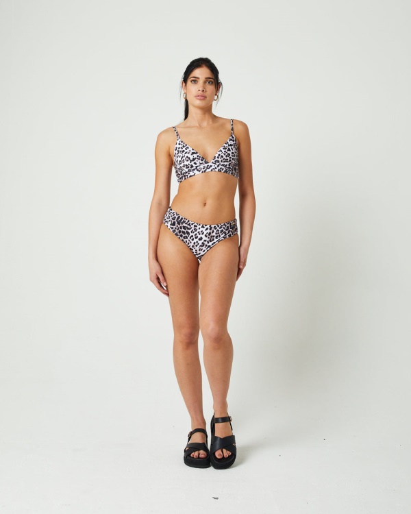 Diesel Tori Bikini Leopard Print Print