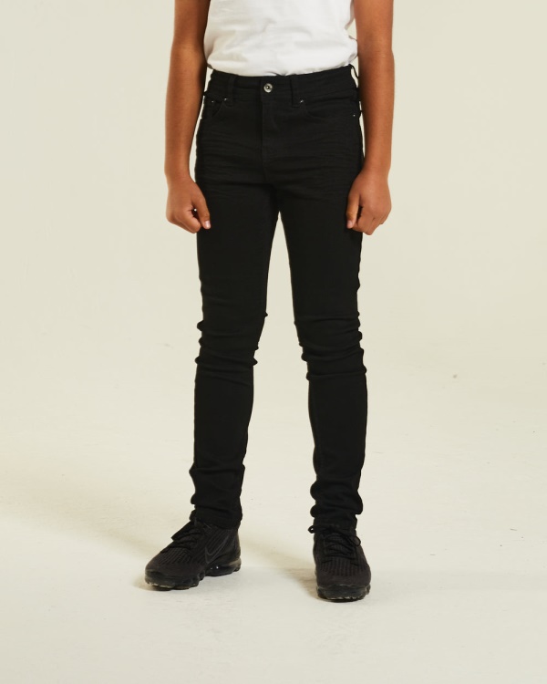 Ezra Skinny Jean Black Diesel White