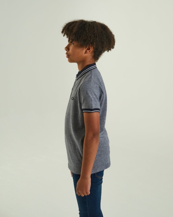 Fred Birdseye Polo Navy Diesel Medium Blue