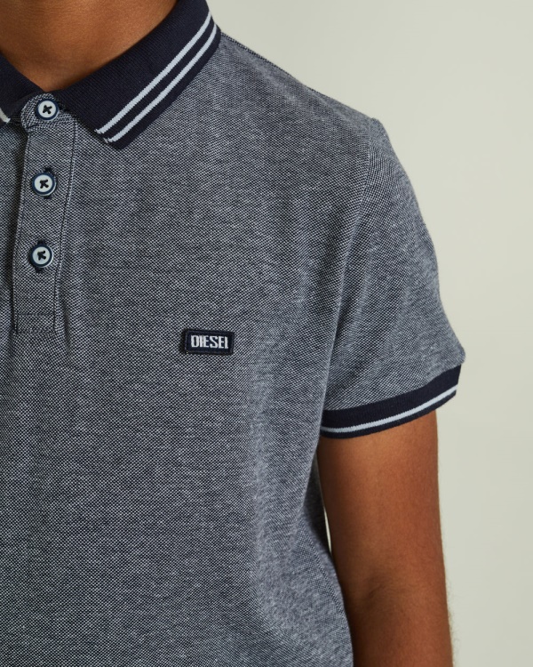 Fred Birdseye Polo Navy Diesel Medium Blue