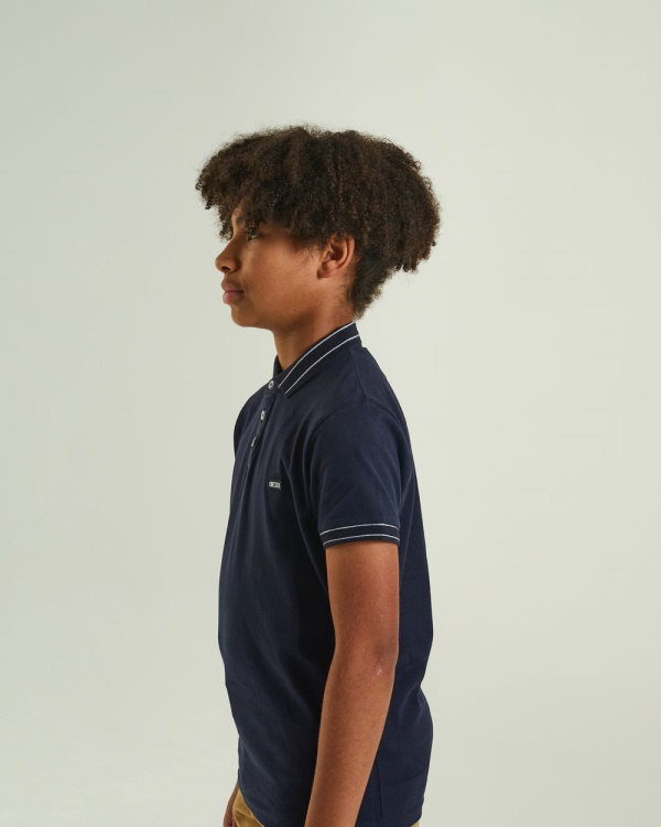 Ralph Polo Navy Diesel White