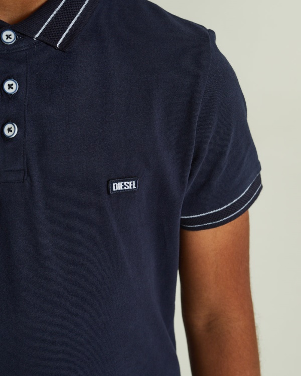 Ralph Polo Navy Diesel White