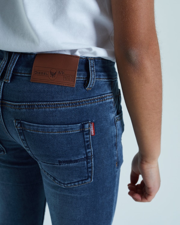 Stefan Skinny Jeans Ice Blue Diesel Dark Blue