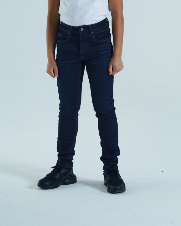 Light Blue Diesel Ash Skinny Jean Dark Wash