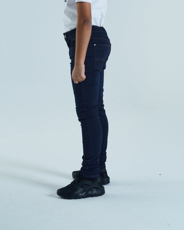 Light Blue Diesel Ash Skinny Jean Dark Wash