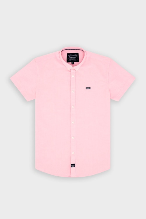 White Diesel Walsh Oxford Shirt Pink