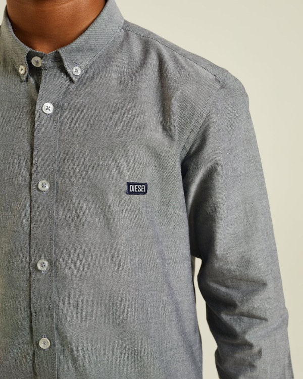Diesel Tiernan Shirt Grey Pink
