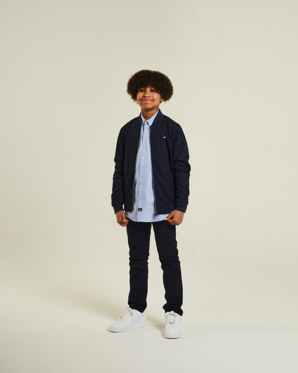 Grey Dermot Jacket Navy Diesel