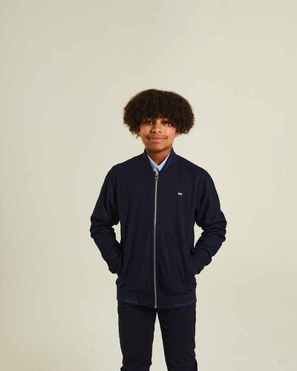 Grey Dermot Jacket Navy Diesel