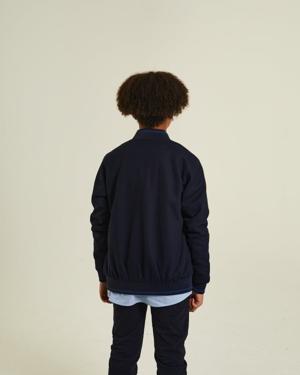 Grey Dermot Jacket Navy Diesel