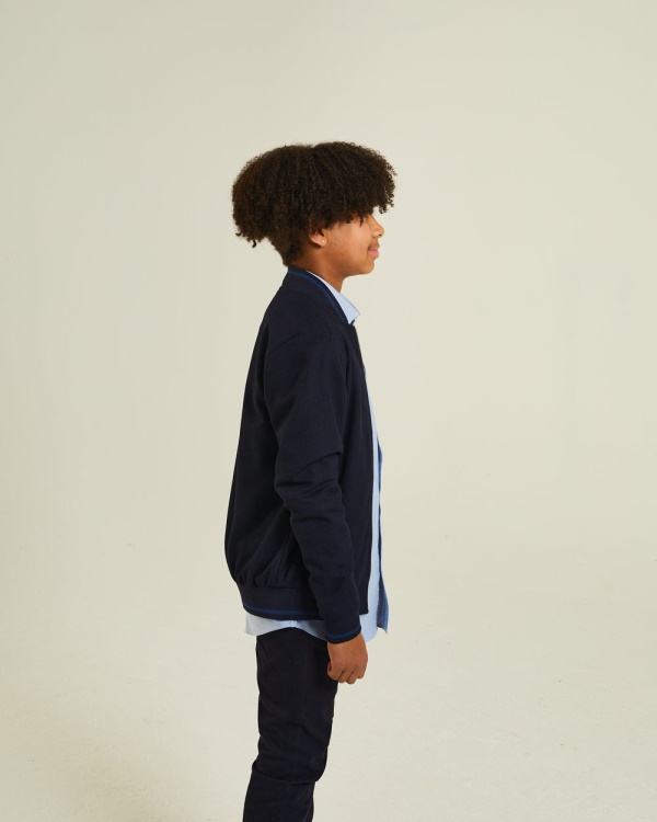 Grey Dermot Jacket Navy Diesel