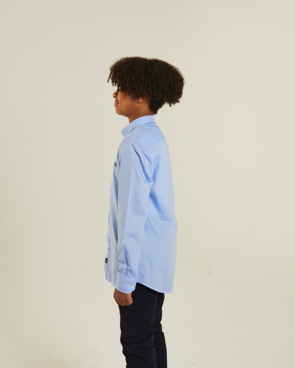 Jude Shirt Sky Blue Diesel White