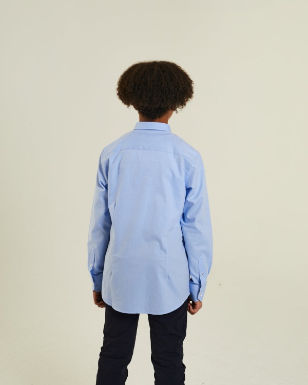 Jude Shirt Sky Blue Diesel White