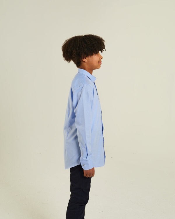 Jude Shirt Sky Blue Diesel White