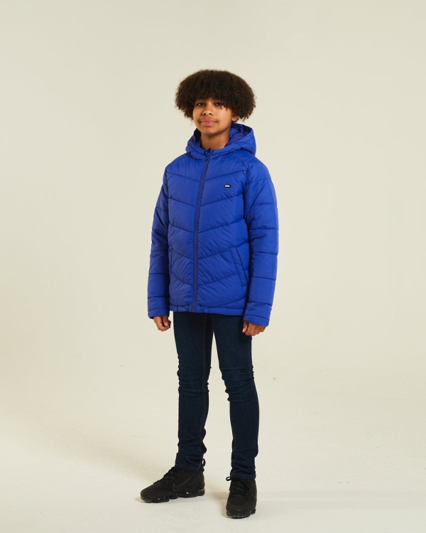 Diesel Leo Padded Jacket Cobalt Blue