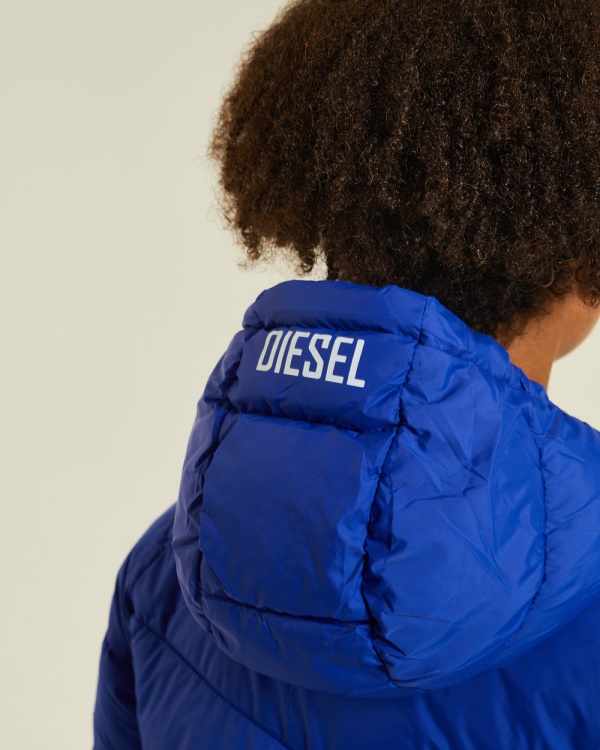 Diesel Leo Padded Jacket Cobalt Blue