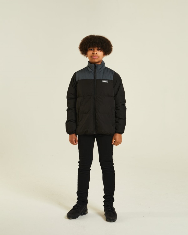 Blue Hartley Padded Jacket Diesel