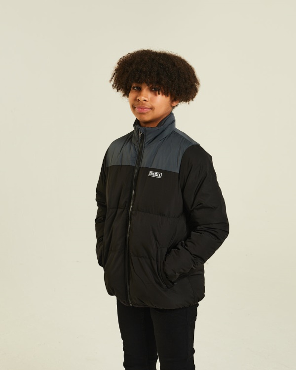 Blue Hartley Padded Jacket Diesel
