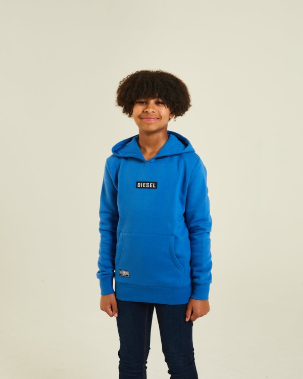 Diesel Albert Hood Royal Blue Red