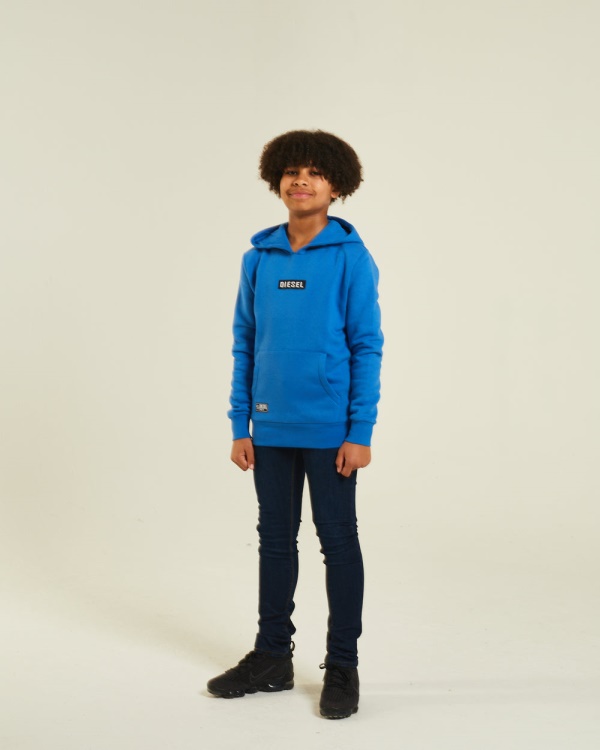 Diesel Albert Hood Royal Blue Red