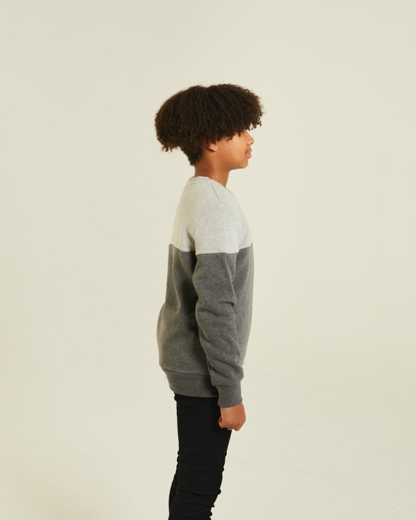 Red Diesel Barney Sweater Grey