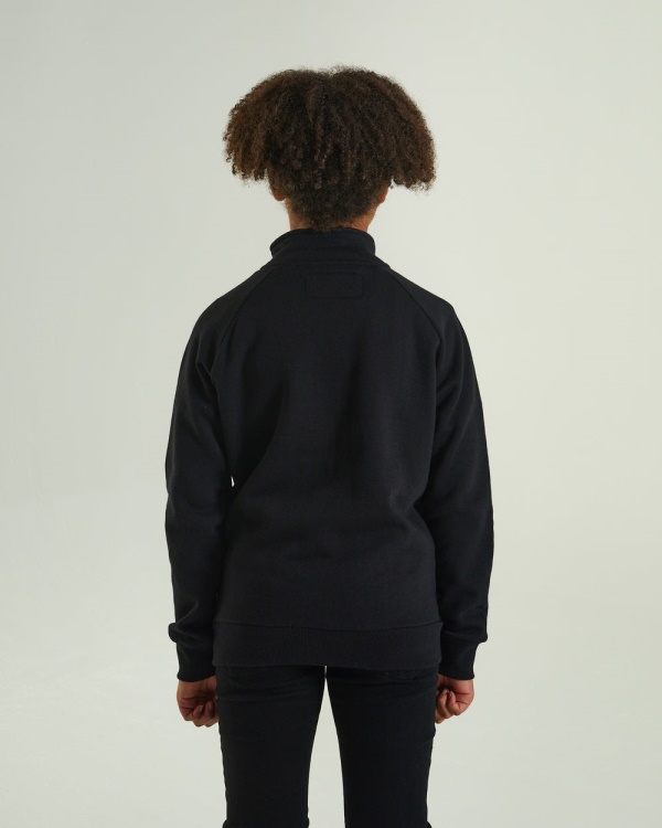 Diesel Larkin Zip Through Black Red