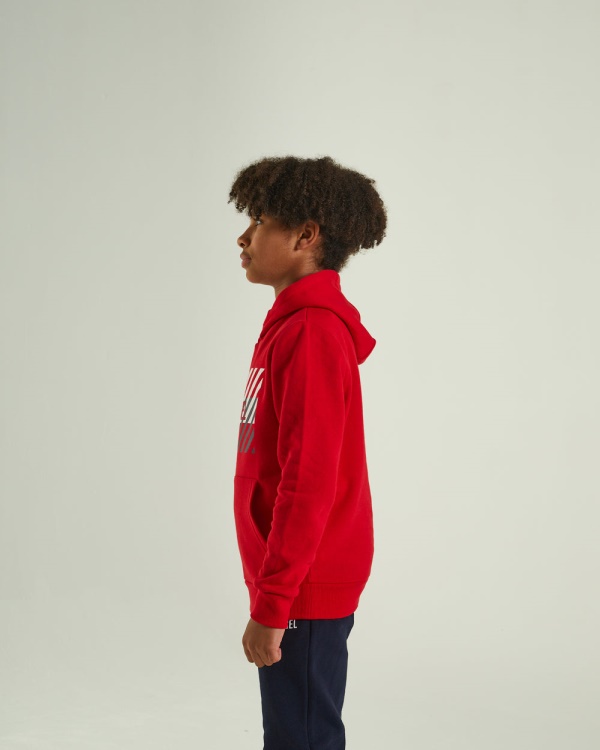 Navy Diesel Troy Hood Red