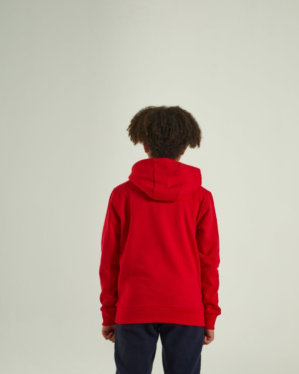 Navy Diesel Troy Hood Red