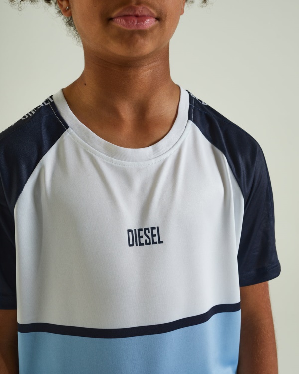 Red Ceaser Tee Sky Blue Diesel
