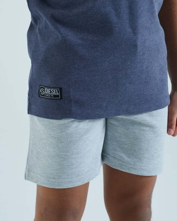 Diesel Doyle Tee Denim Melange Blue