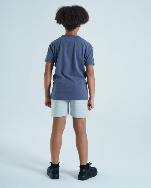 Diesel Doyle Tee Denim Melange Blue