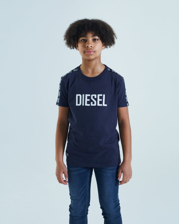 Blue Cosmo Tee Navy Diesel
