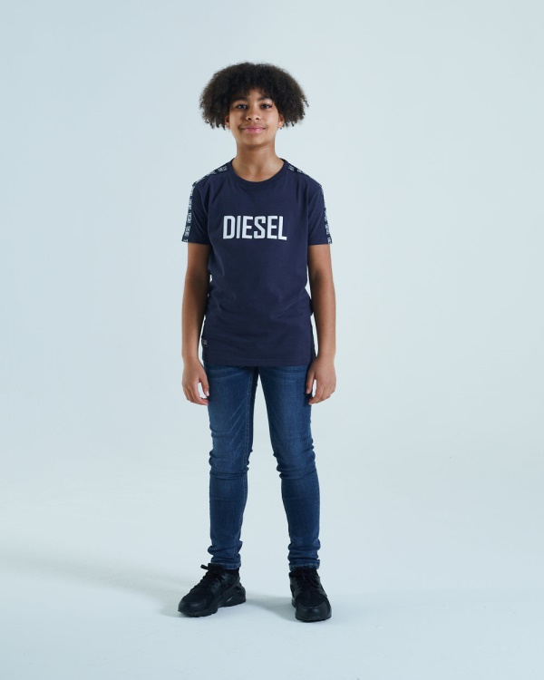 Blue Cosmo Tee Navy Diesel