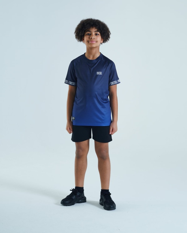 Orange Diesel Farley Tee Navy/Blue