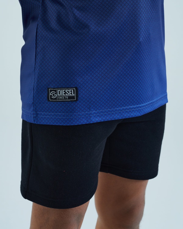 Orange Diesel Farley Tee Navy/Blue