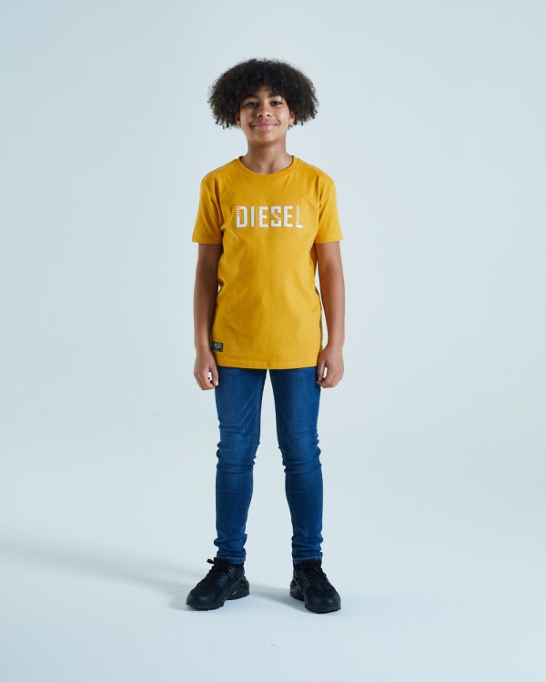 Red Diesel Tristan Tee Mustard