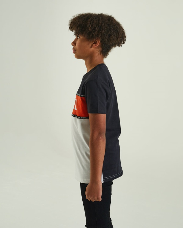 Quinn Tee Orange Diesel Yellow