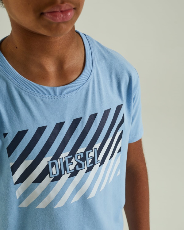 Troy Tee Sky Blue Diesel