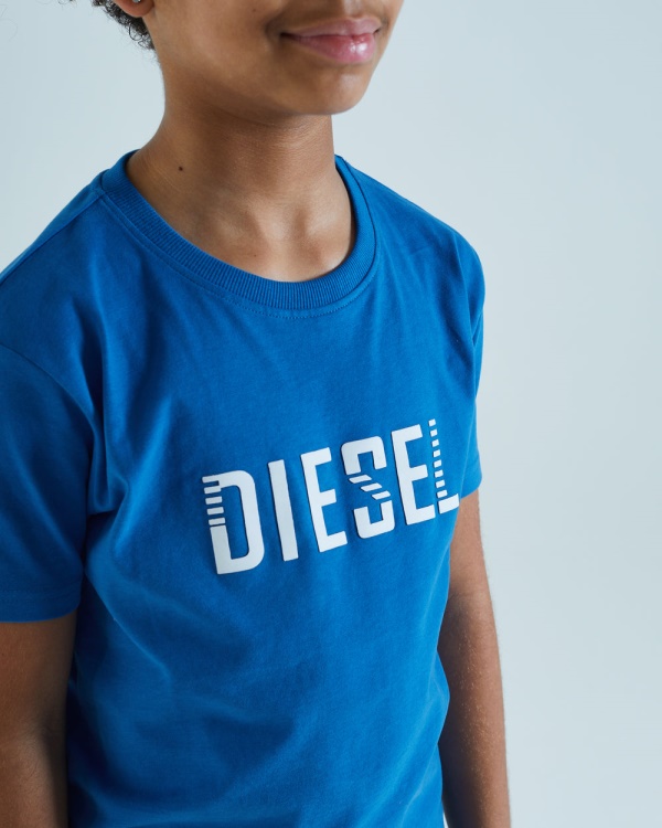 Diesel Tristan Tee Cobalt Blue