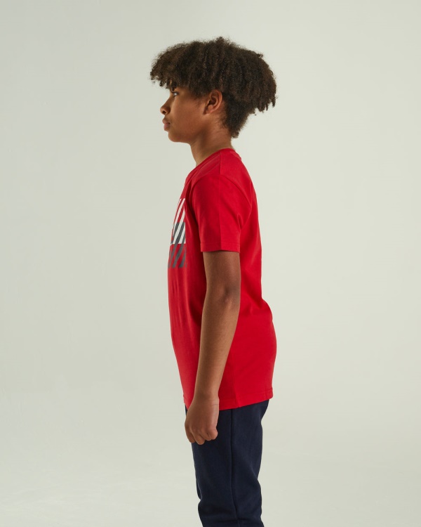 Troy Tee Red Diesel Blue