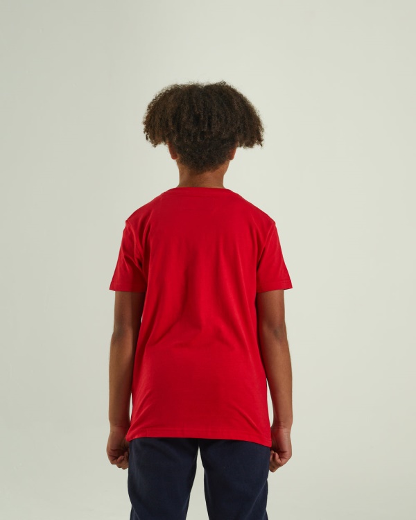 Troy Tee Red Diesel Blue