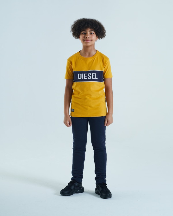 Diesel Roy Tee Mustard Red