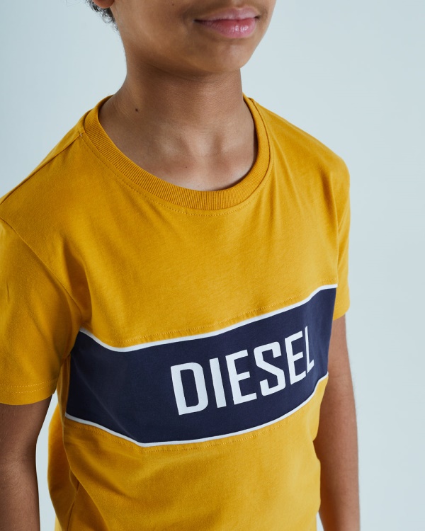 Diesel Roy Tee Mustard Red