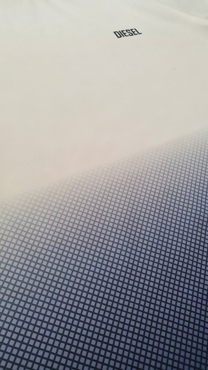 Diesel Fane Tee Navy/Red