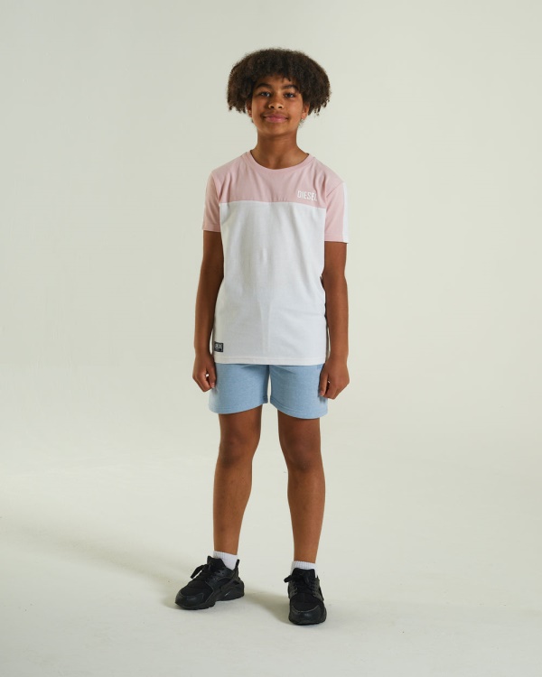 Noah Tee Pink Diesel Blue